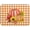 Pumpkin, variant on Merry Christmas Dish Drying Mat for Kitchen Counter,Winter Snowflake New Year Red Xmas Microfiber Absorbent Dishes Drainer/Rack Pads 16x18 inch