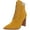 Tan, variant on Steve Madden Womens Karmen Leather Embellished Ankle Boots