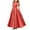 Gold, variant on AHTJRT Bridesmaid Dresses for Girls Satin Soft Bow Tie Front Sleeveless Formal Pageant Ball Gown Party Princess Wedding Guest Dresses Brown#02 1-2 Years
