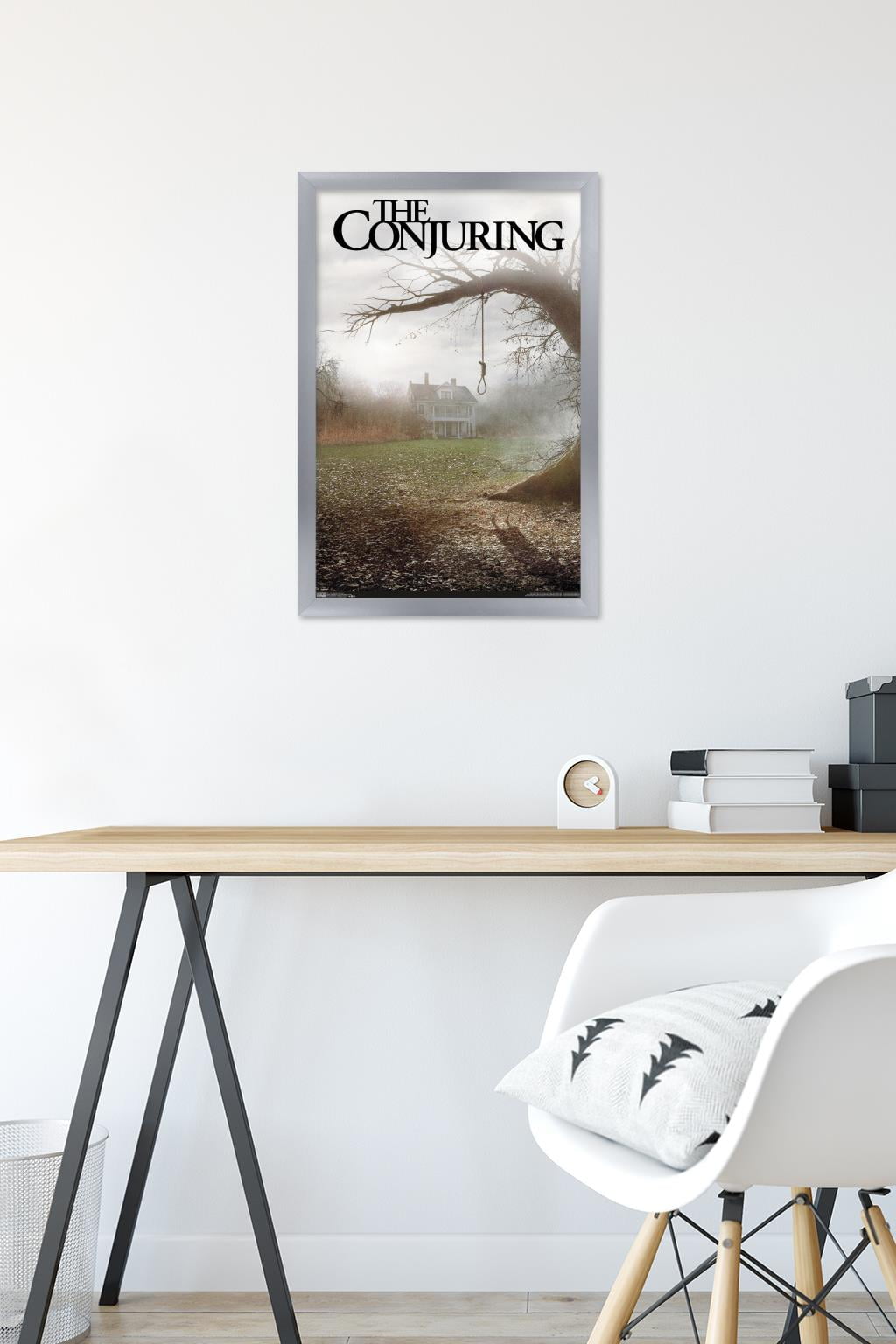 The Conjuring - One Sheet Wall Poster, 14.725" x 22.375", Framed