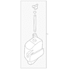 Genuine OE Kia Reservoir Assembly - 0K558 15250B