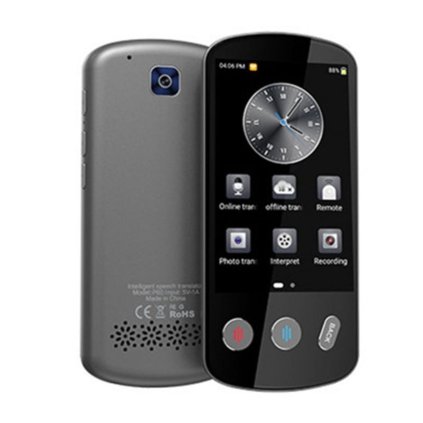 Pocketalk Plus Real Time Voice & Camera Translator-82 Languages