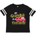 thumbnail image 3 of Inktastic My Grandpa is a Firefighter with Fire Truck Boys or Girls Toddler T-Shirt, 3 of 5