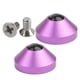 thumbnail image 1 of Pies de mecánico de 2 piezas de metal de 22 mm con tornillos, accesorios profesionales Púrpura Yotijar Pies de teclado, 1 of 10