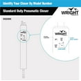 thumbnail image 6 of Wright Products Standard Duty Steel Pneumatic Screen and Storm Door Closer, White Finish, 6 of 10
