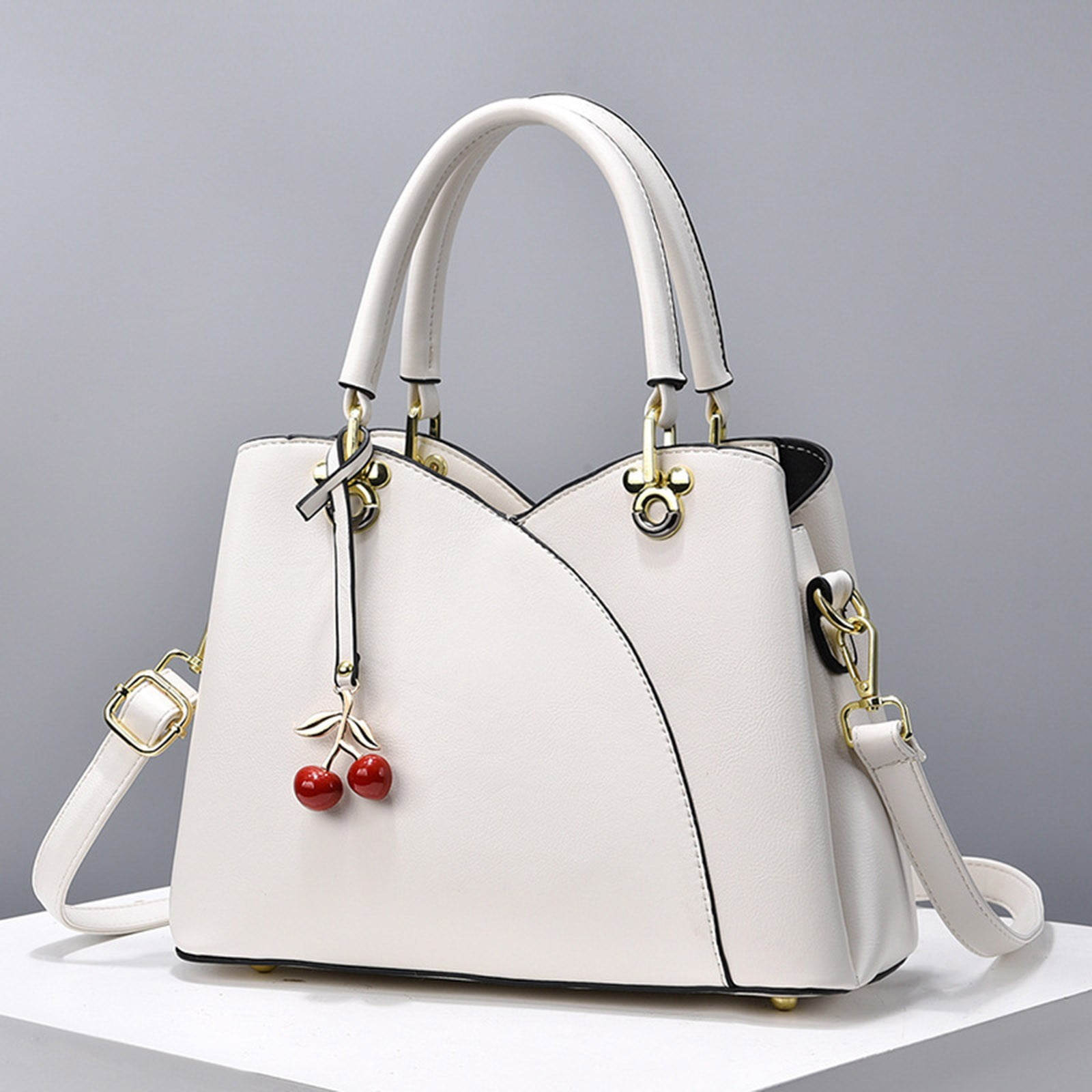 Faraee Women Satchel Purses and Handbags Leather Top Handle Shoulder Crossbody Bag for Travel Work