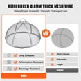 thumbnail image 3 of Tapa de malla Fire Pit Spark VEVOR, 30 cm de diámetro, acero inoxidable, 3 of 9