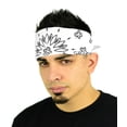 thumbnail image 2 of Large Bandanas 27 x 27 | Versatile Biker Rags | Classic Paisley Bandana Pattern, 2 of 5