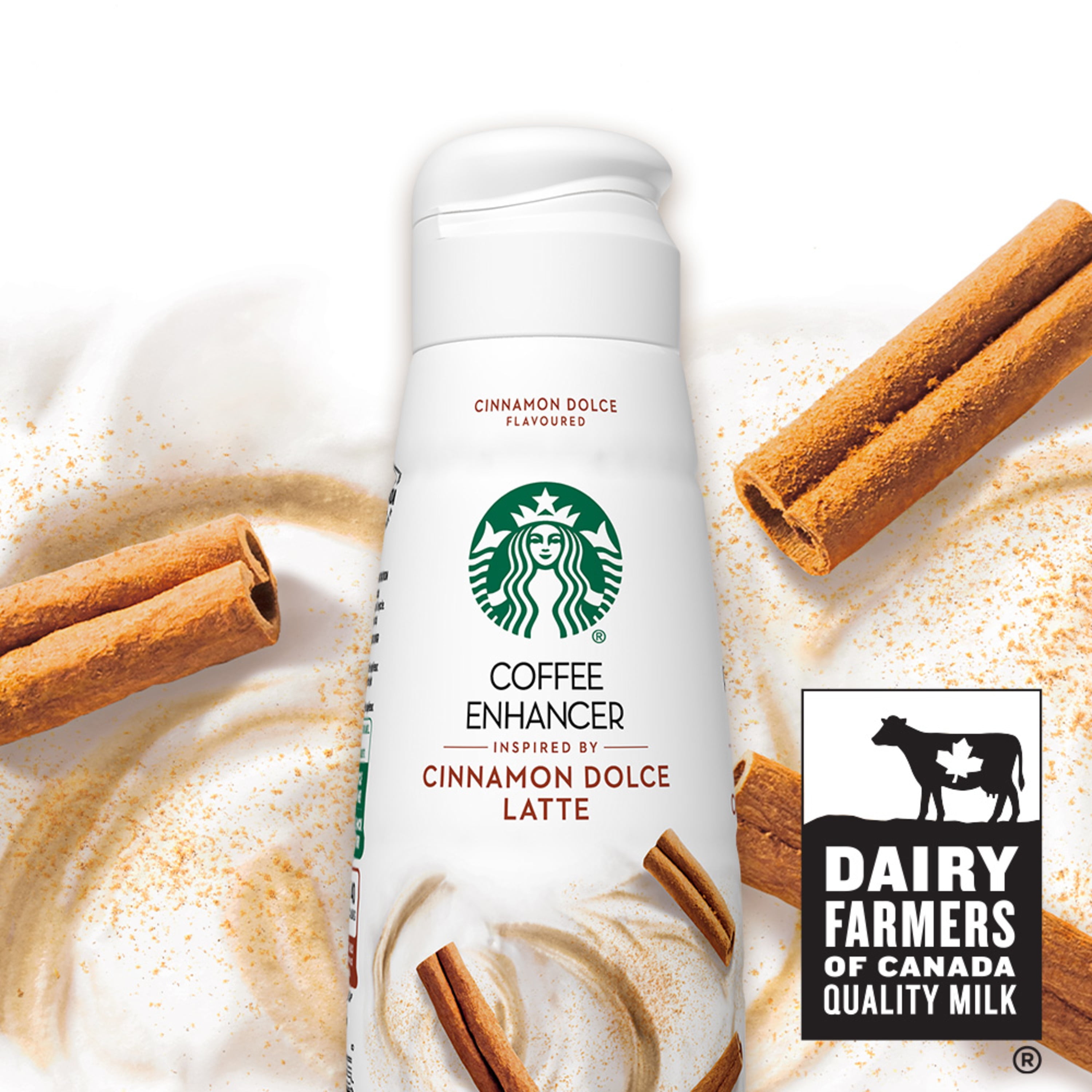 Starbucks Cinnamon Dolce Latte Liquid Coffee Enhancer, 0.8 L