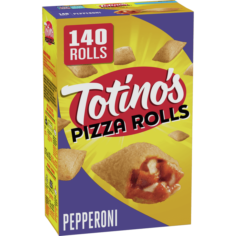 Totino's Pizza Rolls, Pepperoni, 140 ct, 69.2 oz (frozen) Walmart