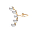 thumbnail image 2 of Fashion And Exquisite Oval Full Diamond Earrings Ear Clips, 2 of 9