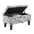 thumbnail image 3 of Convenience Concepts Designs4Comfort Winslow Storage Ottoman Bench, 3 of 10