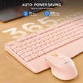 thumbnail image 3 of Combo Teclado y Ratón Inalámbricos PHILIPS Rosa 2.4GHz Silencioso, 3 of 9