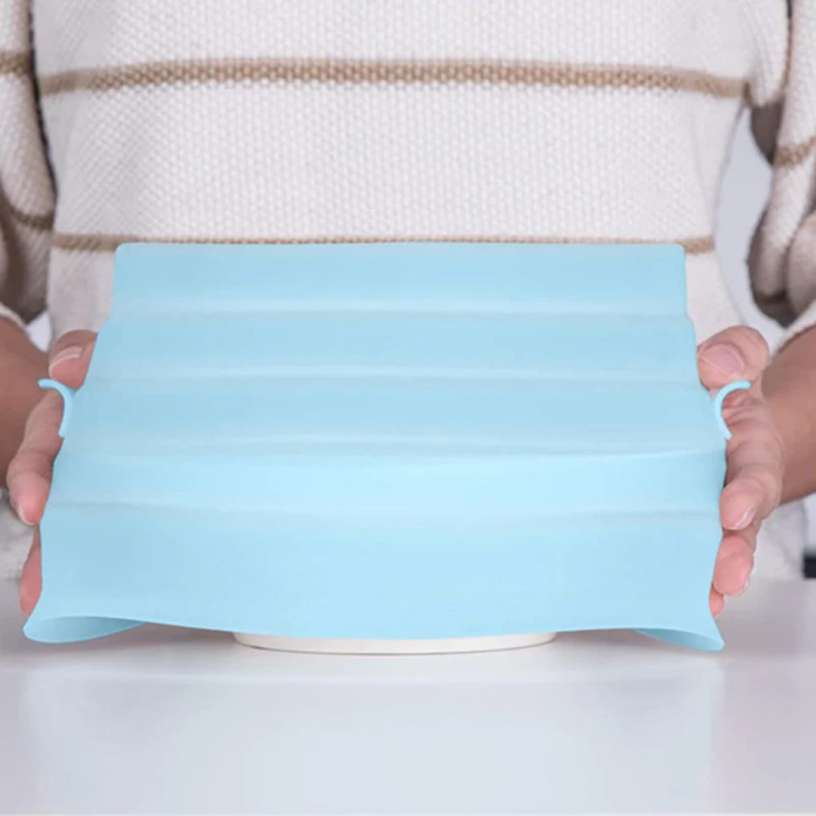 Magnetic Silicone Microwave Splatter Cover Heat Resistant Food Cover For Microwave Dishwasher Safe Plate Cover BPA-Free Microwave Guard Collapsible Microwave Lid