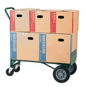 Harper Trucks Super Steel Convertible Hand Truck, 700lb Cap., Solid Rubber Flat-Free Wheels