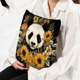 thumbnail image 6 of Panda Sunflower Luxurious Velvet Pillow Covers with Unique Patterns - Set of 2, 16x16, 18x18, 20x20 Inches for Throw Pillow Inserts - Ideal for Home Decor and Gifts, 6 of 6