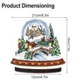 thumbnail image 3 of Diamond Painting Desktop Decoration, Christmas Bridge 5D DIY Special Diamond Art Decoration Kit for Adults, Office Desktop or Christmas Holiday Gift, 3 of 5