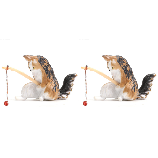 Adorno Pesca para Gatitos Figura Gatos Rium (E) Aqua
