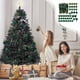thumbnail image 1 of Set de 42 Bolas Navideñas Nevadas | Adornos de Varios Estilos para El Árbol de Navidad | Material Nevado Verde | Tamaño: 6 Cm | Paquete de 42 | Peso Neto: 297 G, 1 of 6