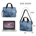 thumbnail image 3 of 16" Laptop Briefcase for Work Travel Laptop Shoulder Bag Carrying Handbag Laptop Case Glass Mapleleaves, 3 of 8