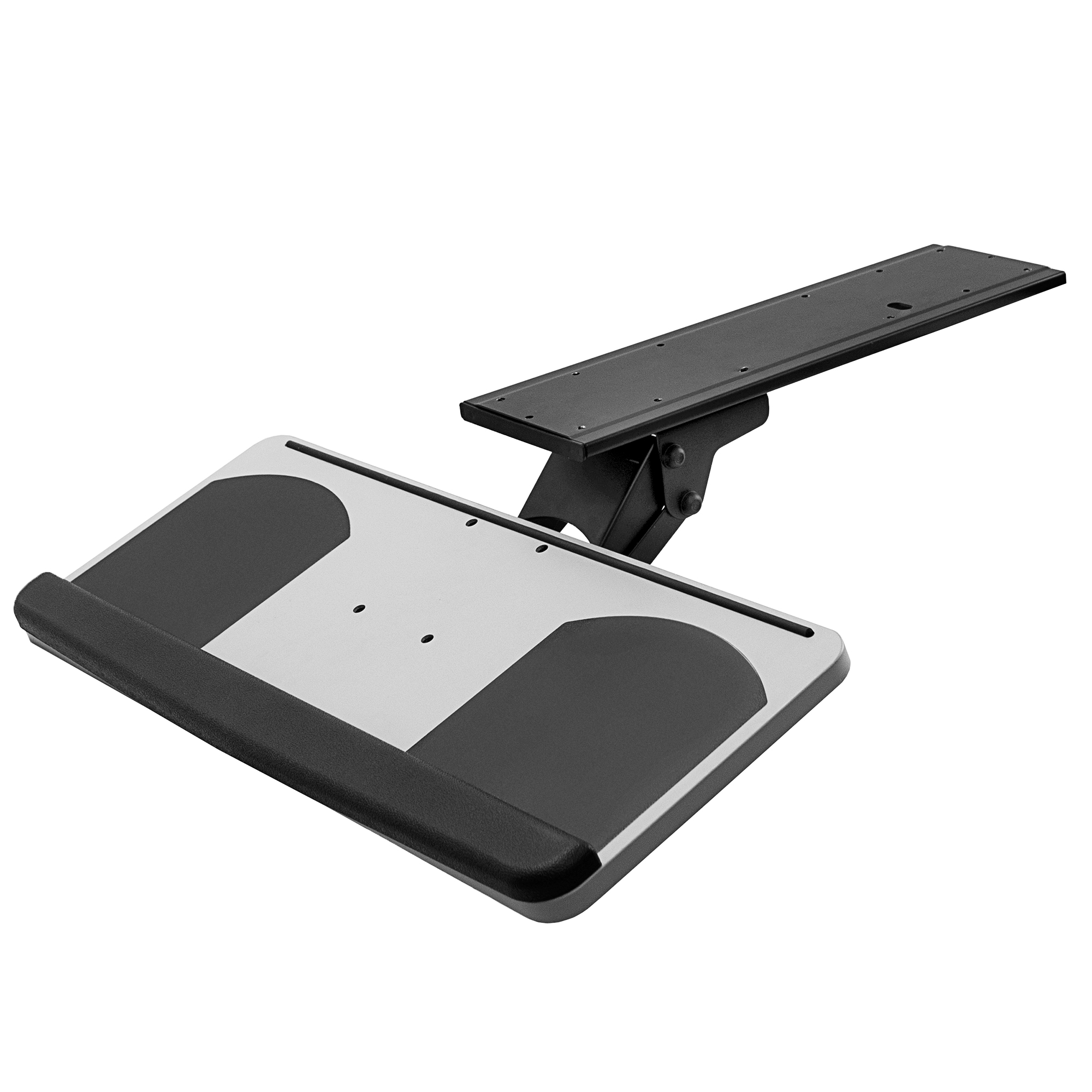 VIVO Adjustable Computer Keyboard & Mouse Platform Tray Under Table