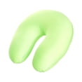 thumbnail image 3 of Almohada de viaje con soporte para la cabeza, suave y ergonómica, de espuma viscoelástica, ideal para el cuello. Verde, 3 of 9