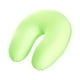 thumbnail image 3 of Almohada de viaje, almohada de viaje para el cuello, soporte para el cuello, almohada de espuma viscoelástica para el cuello para oficina. Verde, 3 of 9