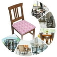 thumbnail image 7 of KLL Breast Cancer Awareness5 Pattern Seat Covers for Dining Room Chairs,Washable Chair Seat Chair Covers Seat Protector-Four Pieces, 7 of 7
