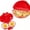 Red(1 * Egg Plate+1 * Egg Boiler), variant on SHJHENG Microwave Egg Poacher with Lid - Plastic Double Egg Cooker for Breakfast, Quick Egg Maker for Home Kitchen, Microwave Safe Egg Steamer Tool (Multiple Styles Available)