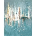 thumbnail image 2 of Beauchamp, Andy 15x18 Gold Ornate Wood Framed with Double Matting Museum Art Print Titled - Boats Slowly Fading, 2 of 4