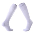 thumbnail image 1 of FhsagQ Socks Men Socks Plus Size Adult Soccer Socks Solid Color Long Comfortable Breathable Non Men Socks Exposed Nipple Socks for Men Crotchless Socks White One Size, 1 of 4