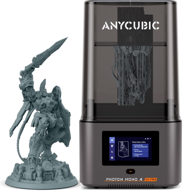 Impresora 3D de resina ANYCUBIC Photon Mono 4 Ultra 10K 6.04x3.42x6.49