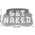 thumbnail image 3 of Lolynie Text Imitation Bathroom Floor Mat - Water Absorbing Entrance Hall Rug, Easy Clean Doormat, 3 of 5