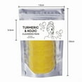 thumbnail image 3 of Kokovifyves 100ml Turmeric Cleansing Facial Cleanser Facial Cleansing Pad Turmeric Soap Three-piece Cleansing Moisturizing Care Set, 3 of 6