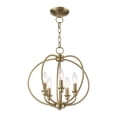 thumbnail image 5 of Livex Lighting Convertible Chain Hang/Ceiling Mount, 5 of 15