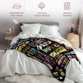 thumbnail image 3 of Anime Gifts for Girls, Japanese Anime Gifts for Women, AAnime Lovers Men, Soft Throw Blanket 50" *60", 3 of 7