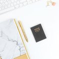 thumbnail image 6 of WEUVEB 2026 Monthly and Weekly Pocket Planner with Black PU Leather Cover, Compact Organizer for Scheduling and Notes, 6 of 8