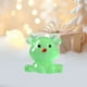 thumbnail image 5 of 12 Estatuas de Renos Luminosos - Decoraciones para árboles de Navidad para escritorio, Mini figuritas que brillan en la oscuridad, Adornos de plástico de 2,5 cm, 5 of 6
