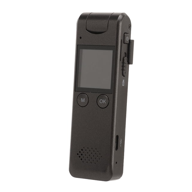 Mini Cámara Corporal 1080P, Pantalla HD, Cámara Desgastada Por El Cuerpo, Lente Giratoria De 180 Grados Para Grabación De Reuniones