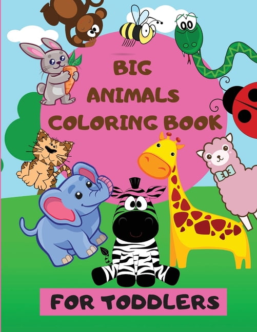 10 Large Animal Coloring Pages for Stress Relief and Artistic Expression