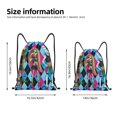 thumbnail image 2 of Zufioo Sac de Sport à Imprimé Monster High, Sac à Cordon de Gym Lavable en Machine, Sac à Dos à Cordon Robuste pour Hommes et Femmes - Petit, 2 of 6