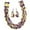color2, variant on African Necklace Earrings Set Ankara Fabric Print Multilayer Woven Rope Layered Strand Collar Choker