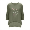 thumbnail image 2 of SHE IS Tops for Women Trendy Summer Classy Summer Shirts for Women Dressy Casual Womens Short Sleeve Blouses Casual Cotton Summer Tunics for Women 2026 Trendy, 2 of 6