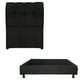 thumbnail image 1 of Box Base Cama Individual + Cabecera Nube Negro, 1 of 8