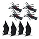 thumbnail image 2 of 4 pares de pinzas para el pelo de Halloween, pinzas para el pelo de araña, accesorios para el pelo para niños, 2 of 7