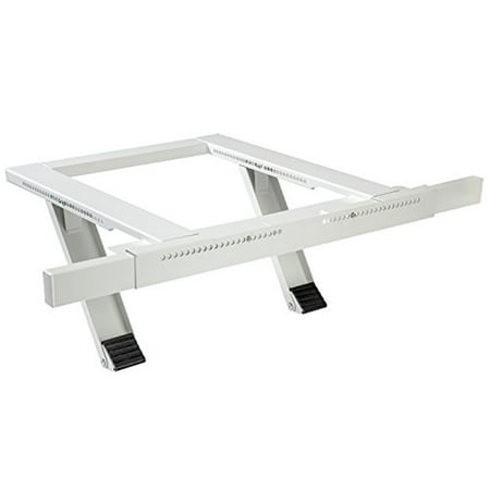 8 Construction Bracket - Ivation Window Air Conditioner Mounting Support Bracket – Easy To Install Universal AC Mount, No Tools Required – Heavy Duty Steel Construction Holds Up To 200 lbs – Fits Single Or Double Hung Windows