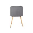 thumbnail image 4 of Silla Rolet encino Estilo Contemporáneo Color Gris oscuro Gaia Herbs Rolet, 4 of 6