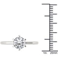 thumbnail image 4 of 1 Carat T.W. Diamond Solitaire 14kt White Gold Engagement Ring, 4 of 5