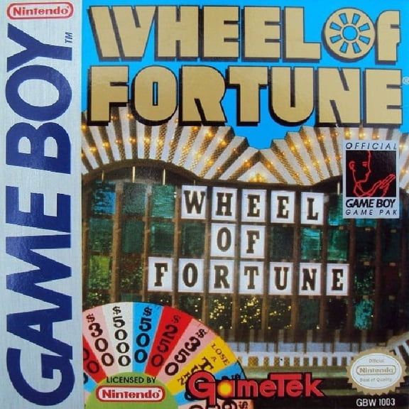 Restored Wheel of Fortune (Nintendo Game Boy, 1990) (Refurbished)