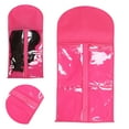 thumbnail image 3 of Wig Storage Bag Portable Hair Extensions Dustproof Storage Bag with Strong Zipper Perfect Gift for Girlfriend Travel Daily, 3 of 7